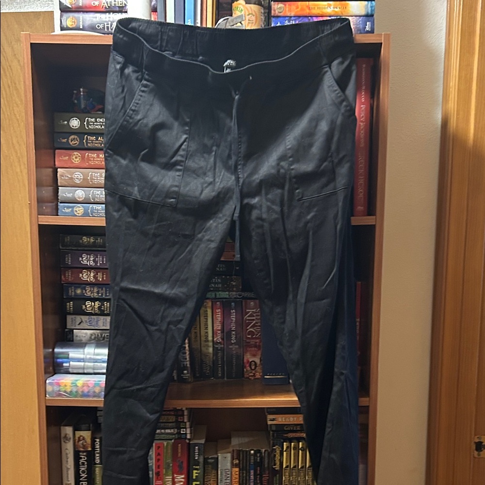 Buffalo David Bitton Black Slim Jogger Pants